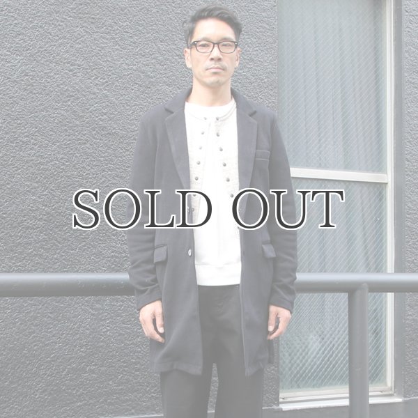 画像3: 裏ボーダー鹿の子2Bチェスターコート / Audience (3)