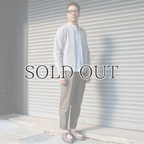 画像3: 裏ボーダー鹿の子MA1ブルゾン 【送料無料】 / Audience (3)