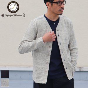 画像: 【RE PRICE / 価格改定】度詰裏毛ベースボールL/Sカーディガン【MADE IN JAPAN】『日本製』/ Upscape Audience