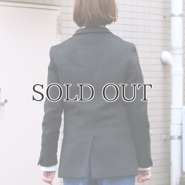 画像4: Wフェイスビーバー3ボタンショートチェスタージャケット [Lady's] 【送料無料】/ Audience (4)