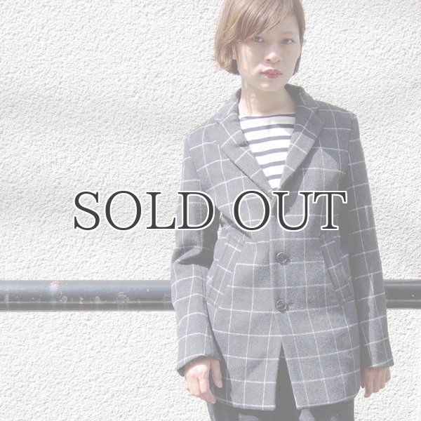 画像6: Wフェイスビーバー3ボタンショートチェスタージャケット [Lady's] 【送料無料】/ Audience (6)