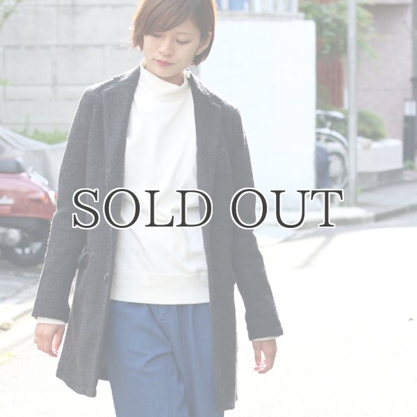 画像7: スライバーウールニット3ボタンチェスターコート [Lady's] 【送料無料】 / Audience (7)
