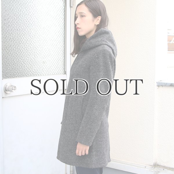 画像3: スライバーウールニットフードロングコート [Lady's] 【送料無料】 / Audience (3)