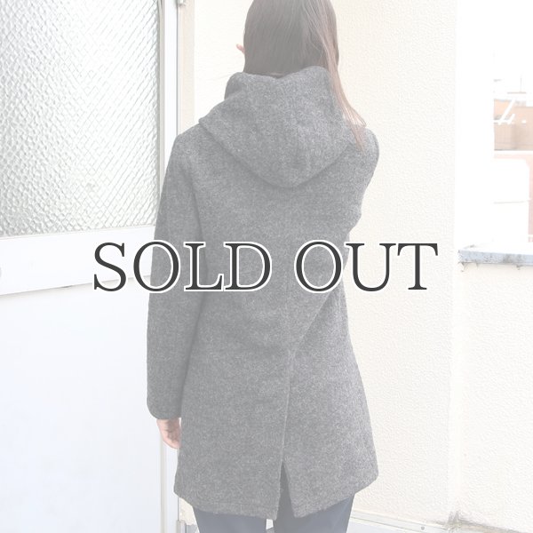 画像4: スライバーウールニットフードロングコート [Lady's] 【送料無料】 / Audience (4)