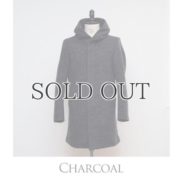 画像12: スライバーウールニットフードロングコート [Lady's] 【送料無料】 / Audience (12)