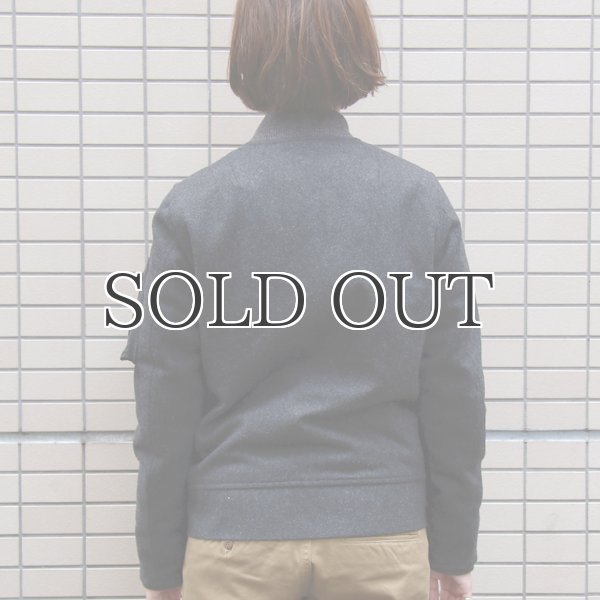 画像4: ライトウールメルトンサーモライトMA1ブルゾン [Lady's]【予約販売・9月上旬頃入荷】【送料無料】 / Audience (4)