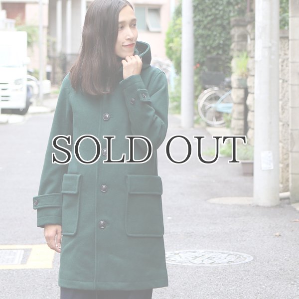 画像7: 840gピュアウールメルトンフードステンカラーコート [Lady's] 【送料無料】 / Audience (7)