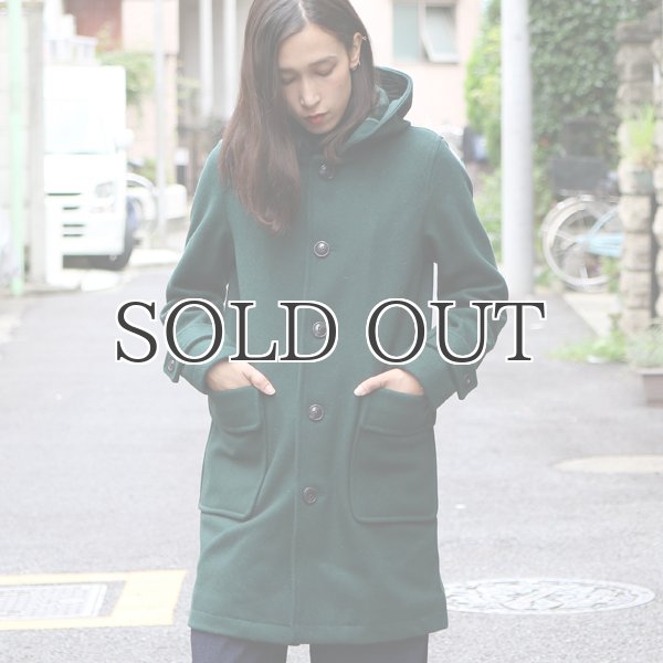 画像6: 840gピュアウールメルトンフードステンカラーコート [Lady's] 【送料無料】 / Audience (6)