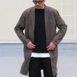 画像3: 【RE PRICE / 価格改定】馬布エンジニア3ボタンチェスターコート【MADE IN JAPAN】『日本製』/ Upscape Audience (3)