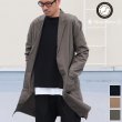 画像1: 【RE PRICE / 価格改定】馬布エンジニア3ボタンチェスターコート【MADE IN JAPAN】『日本製』/ Upscape Audience (1)