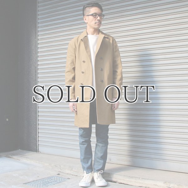 画像8: ヘビーオックスミリタリートレンチコート【MADE IN JAPAN】『日本製』/ Upscape Audience (8)