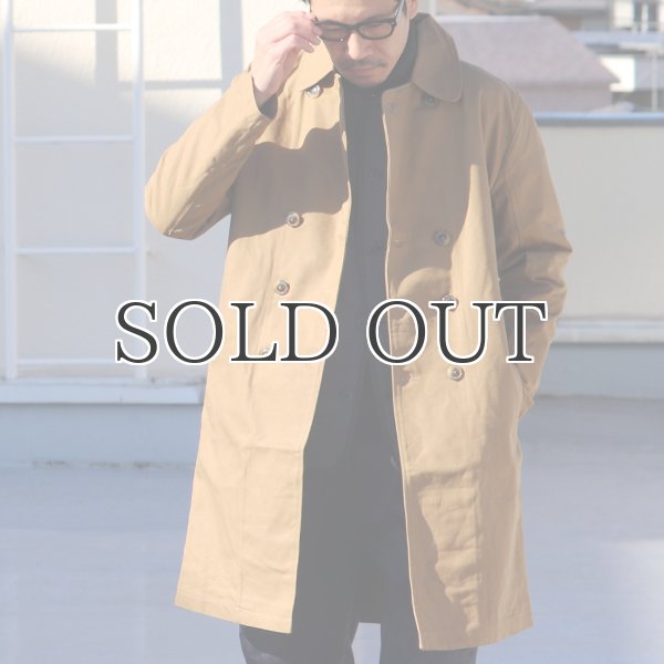 画像3: ヘビーオックスミリタリートレンチコート【MADE IN JAPAN】『日本製』/ Upscape Audience (3)