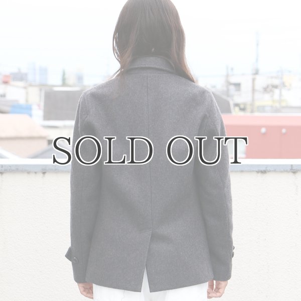 画像4: 840gピュアウールメルトンショートステンカラージャケット [Lady's]【送料無料】 / Audience (4)