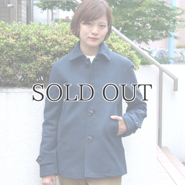 画像6: 840gピュアウールメルトンショートステンカラージャケット [Lady's]【送料無料】 / Audience (6)