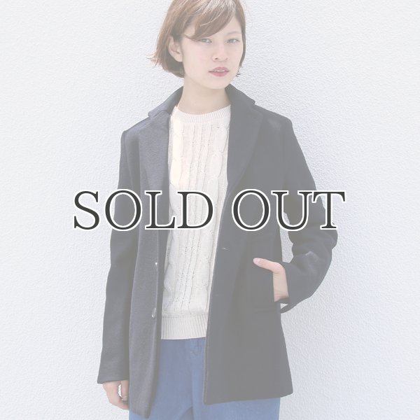 画像5: 840gピュアウールメルトン2WAYチェスタージャケット [Lady's]【送料無料】 / Audience (5)