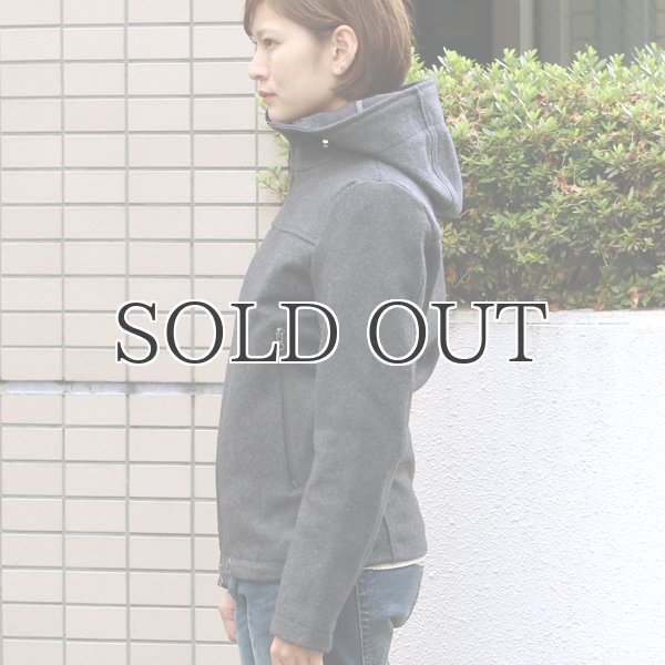 画像3: 840gピュアウールメルトンマウンテニアフードジャケット [Lady's]【送料無料】 / Audience (3)