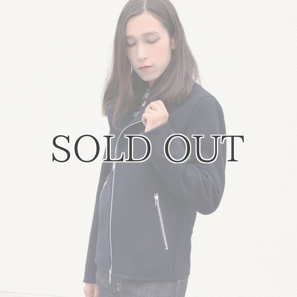 画像3: 840gピュアウールメルトンライダースジャケット [Lady's]【送料無料】 / Audience (3)