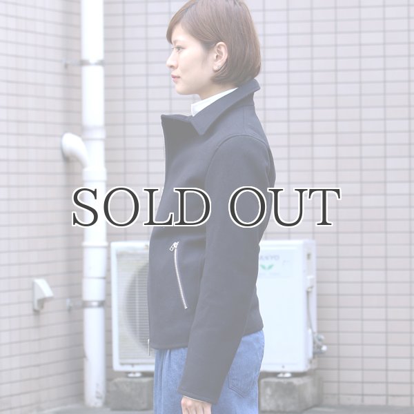 画像7: 840gピュアウールメルトンライダースジャケット [Lady's]【送料無料】 / Audience (7)