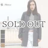 画像: 550gピュアウールメルトン2ボタンチェスターコート [Lady's]【送料無料】 / Audience【取寄せ対応可能】