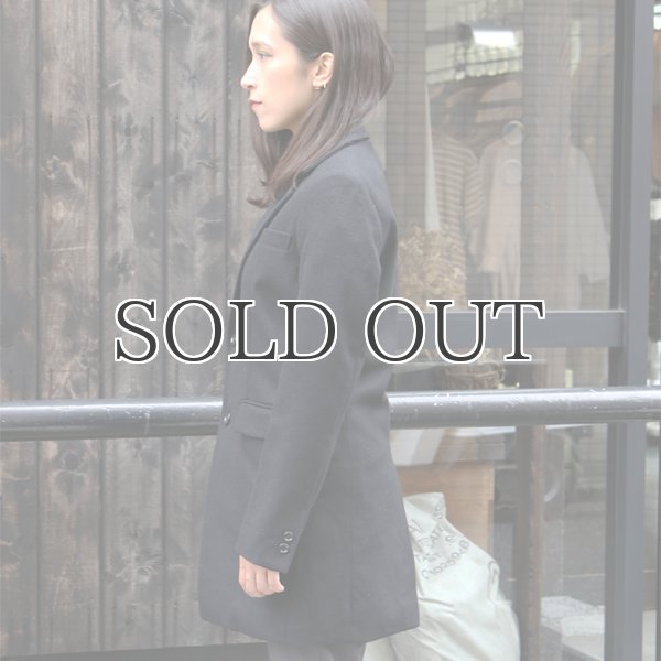 画像5: 550gピュアウールメルトン2ボタンチェスターコート [Lady's]【送料無料】 / Audience【取寄せ対応可能】 (5)