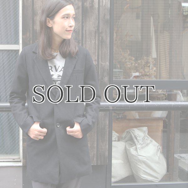 画像7: 550gピュアウールメルトン2ボタンチェスターコート [Lady's]【送料無料】 / Audience【取寄せ対応可能】 (7)