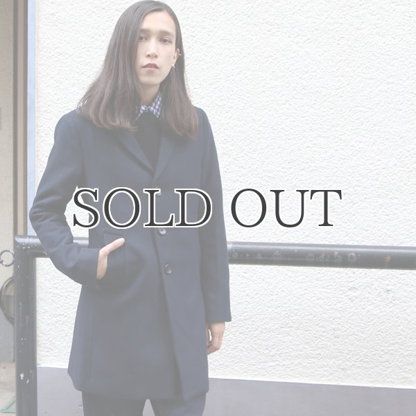 画像7: 550gピュアウールメルトン3ボタンチェスターコート [Lady's] 【送料無料】 / Audience【取寄せ対応可能】 (7)