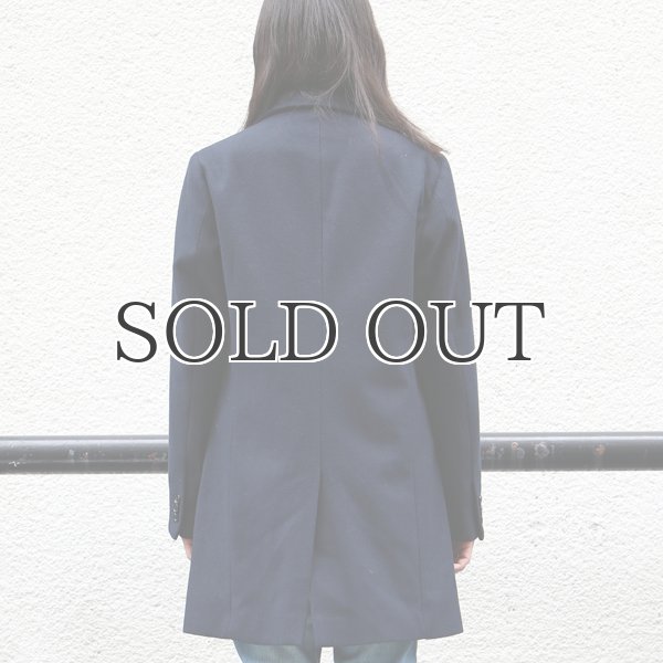 画像4: 550gピュアウールメルトン3ボタンチェスターコート [Lady's] 【送料無料】 / Audience【取寄せ対応可能】 (4)