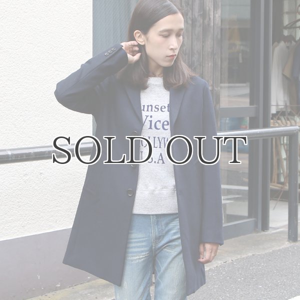 画像5: 550gピュアウールメルトン3ボタンチェスターコート [Lady's] 【送料無料】 / Audience【取寄せ対応可能】 (5)