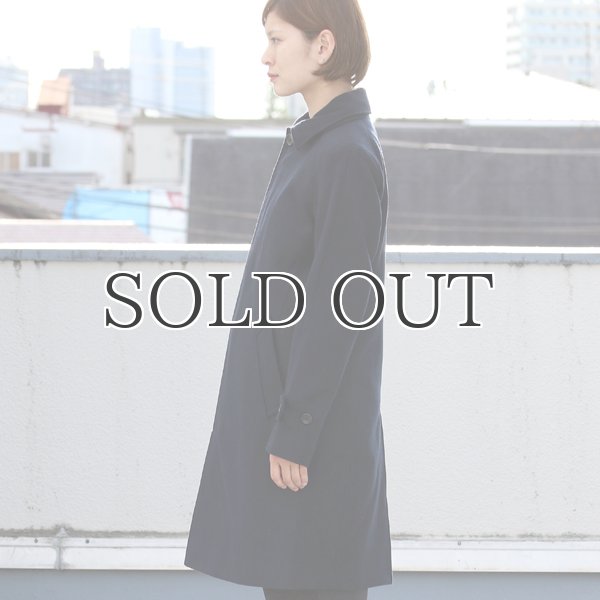 画像3: 550gピュアウールメルトンステンカラーコート [Lady's]【送料無料】/ Audience (3)