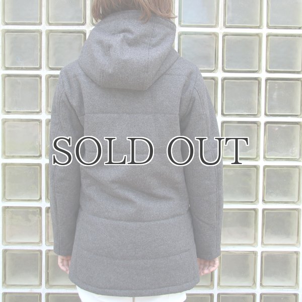 画像4: 550gピュアウールメルトン脱着フード付サーモライトキルトステンカラーコート [Lady's]【送料無料】 / Audience【取寄せ対応可能】 (4)