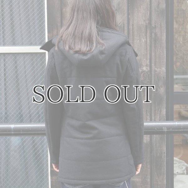 画像7: 550gピュアウールメルトン脱着フード付サーモライトキルトステンカラーコート [Lady's]【送料無料】 / Audience【取寄せ対応可能】 (7)