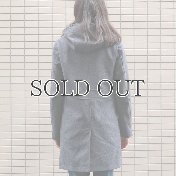 画像5: 550gピュアウールメルトンスタンドフードロングコート [Lady's]【送料無料】 / Audience【取寄せ対応可能】 (5)