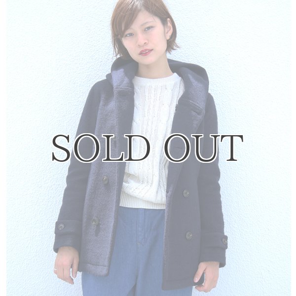 画像7: スライバーウールニットショールカラーフードPコート [Lady's]【送料無料】 / Audience (7)