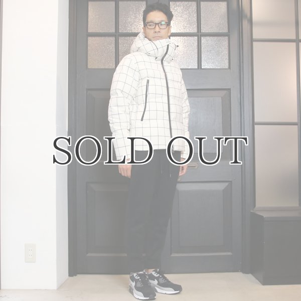 画像6: 『ダウン&フェザー』ヘリンボーン&ウィンドペンアルピニストフードダウンジャケット 【送料無料】 / Audience (6)