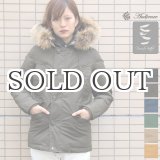 画像: 『ダウン＆フェザー』ワックスコーティング脱着ファー付N3Bダウンジャケット [Lady's]【送料無料】 / Audience