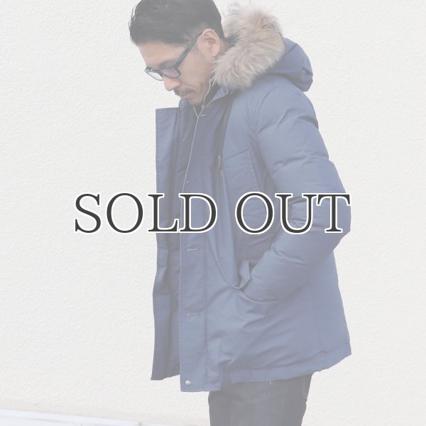 画像3: 『ダウン＆フェザー』ワックスコーティング脱着ファーN3Bダウンジャケット 【送料無料】/ Audience (3)