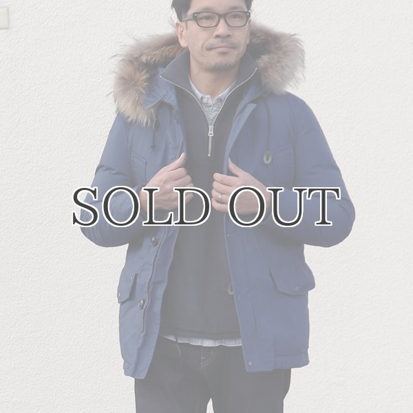 画像6: 『ダウン＆フェザー』ワックスコーティング脱着ファーN3Bダウンジャケット 【送料無料】/ Audience (6)