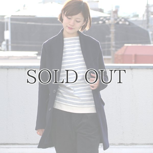 画像2: Wフェイスビーバーノーカラー2ボタンチェスターコート[Lady's]【送料無料】/ Audience (2)