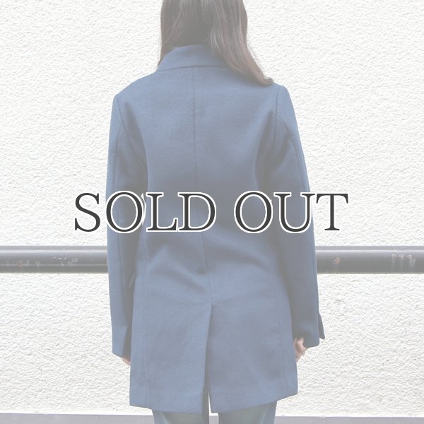 画像6: Wフェイスビーバーノーカラー2ボタンチェスターコート[Lady's]【送料無料】/ Audience (6)