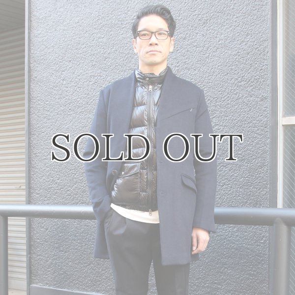 画像3: Wフェイスビーバーノーカラー2Bチェスターコート 【送料無料】 / Audience (3)