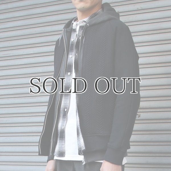 画像6: ケーブル裏毛 MA1ブルゾン【レディース】【MADE IN JAPAN】『日本製』 / Upscape Audience (6)