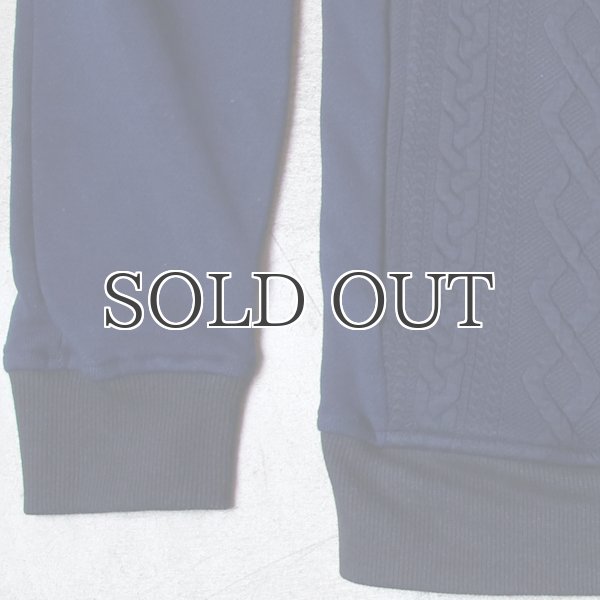 画像9: ケーブル裏毛 MA1ブルゾン【レディース】【MADE IN JAPAN】『日本製』 / Upscape Audience (9)