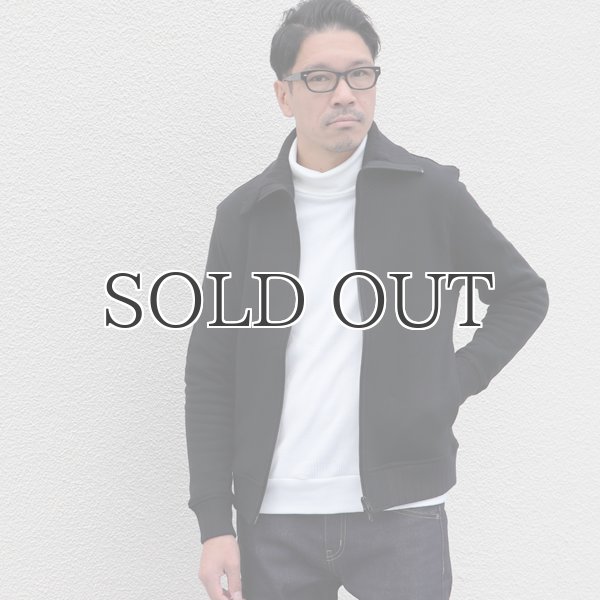 画像2: ヘビーウェイト起毛裏毛 ハイネック止水ZIPブルゾン【MADE IN JAPAN】『日本製』  / Upscape Audience (2)