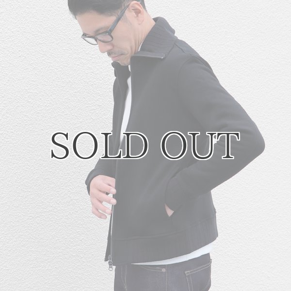 画像3: ヘビーウェイト起毛裏毛 ハイネック止水ZIPブルゾン【MADE IN JAPAN】『日本製』  / Upscape Audience (3)