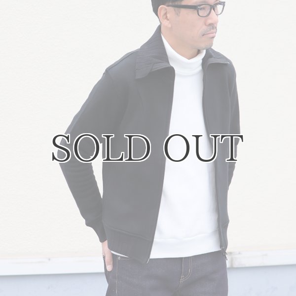 画像5: ヘビーウェイト起毛裏毛 ハイネック止水ZIPブルゾン【MADE IN JAPAN】『日本製』  / Upscape Audience (5)