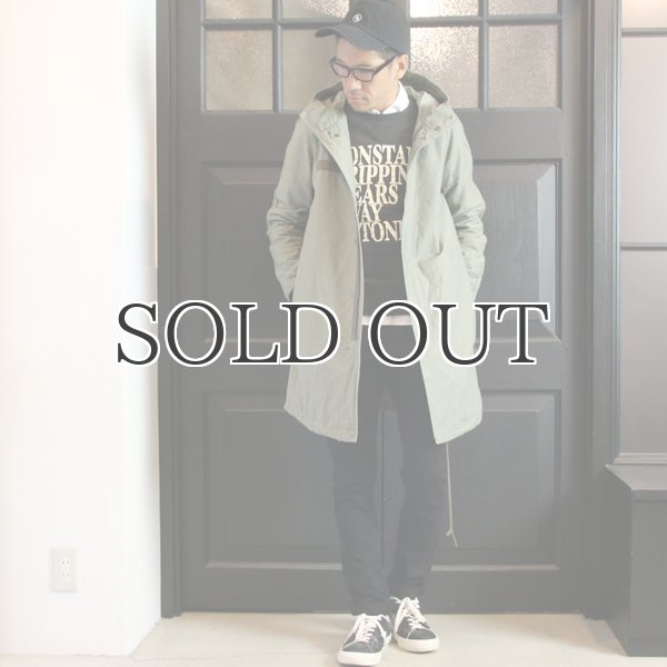 画像8: ヨコムラバックサテンスタンドモッズCoat【MADE IN JAPAN】『日本製』【送料無料】  / Upscape Audience (8)