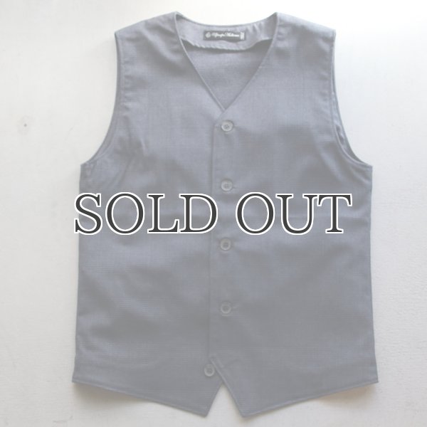 画像15: ウールライクツイルストレッチ Vネックベスト【MADE IN JAPAN】『日本製』 / Upscape Audience (15)