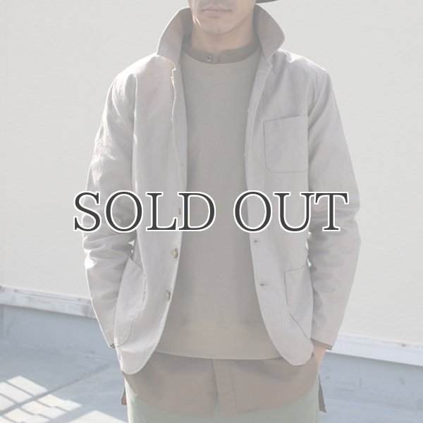 画像24: 綿麻ムラ糸サージドライビング_Jacket【MADE IN JAPAN】『日本製』/ Upscape Audience (24)