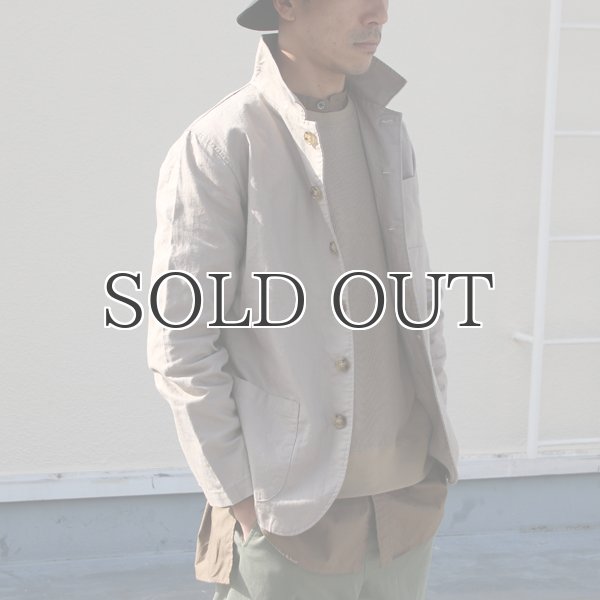 画像25: 綿麻ムラ糸サージドライビング_Jacket【MADE IN JAPAN】『日本製』/ Upscape Audience (25)
