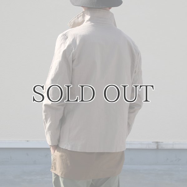 画像26: 綿麻ムラ糸サージドライビング_Jacket【MADE IN JAPAN】『日本製』/ Upscape Audience (26)
